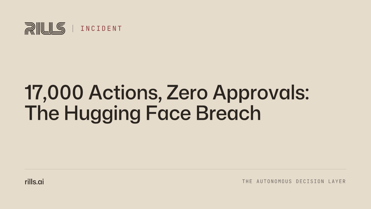 17,000 Actions, Zero Approvals: The Hugging Face Breach